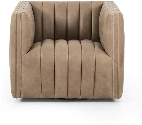 Augustine Swivel Chair Four Hands